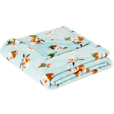 Amazon Ultraweiche Fleece Kuscheldecke für Kinder, 127 x 152 cm, Waldfreunde Amazon Ultraweiche Fleece Kuscheldecke für Kinder, 127 x 152 cm, Waldfreunde