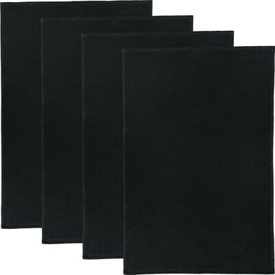Erwin Müller Reinigungstuch, Putztuch, Multifunktionstuch 4er-Pack schwarz Größe 50x70 cm saugstark, zum Putzen oder Staubwischen, robust und langlebig, mit Frottierseite Erwin Müller Reinigungstuch, Putztuch, Multifunktionstuch 4er-Pack schwarz Größe 50x70 cm saugstark, zum Putzen oder Staubwischen, robust und langlebig, mit Frottierseite