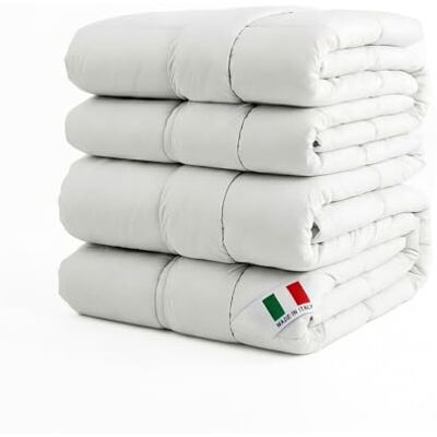 Italian Bed Linen Prestige 4 Stagioni 4 Jahreszeiten Steppdecke weiß, 100% Mikrofaser, 150x200cm Italian Bed Linen Prestige 4 Stagioni 4 Jahreszeiten Steppdecke weiß, 100% Mikrofaser, 150x200cm