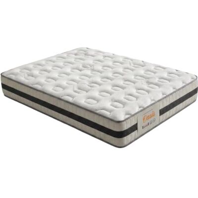 DUÉRMETE ONLINE Viskoelastische Matratze Oasis Taschenfedern optimaler Komfort und hervorragende Anpassungsfähigkeit Höhe 28 cm mittlere Festigkeit milbendicht, antibakteriell und DUÉRMETE ONLINE Viskoelastische Matratze Oasis Taschenfedern optimaler Komfort und hervorragende Anpassungsfähigkeit Höhe 28 cm mittlere Festigkeit milbendicht, antibakteriell und
