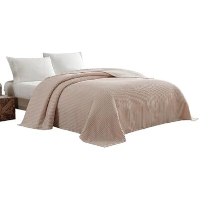 Beatrice Home Fashions Bettüberwurf aus Chenille mit Rillenmuster, Einzelbettgröße, Rot Beatrice Home Fashions Bettüberwurf aus Chenille mit Rillenmuster, Einzelbettgröße, Rot