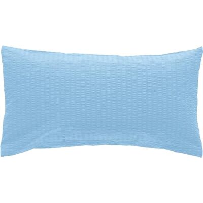 Erwin Müller - Rosenheim Seersucker - Blau - Kissenbezug Erwin Müller - Rosenheim Seersucker - Blau - Kissenbezug
