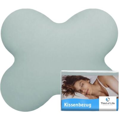 Third of Life Kissenbezug Sommergrün Einzelpack, perfekt für Seitenschläfer-Kissen ACAMAR Mako-Baumwolle, Double Jersey, bügelfrei, trocknergeeignet, Kissenhülle mit Reißverschluss, Oeko-Tex zertifiziert Third of Life Kissenbezug Sommergrün Einzelpack, perfekt für Seitenschläfer-Kissen ACAMAR Mako-Baumwolle, Double Jersey, bügelfrei, trocknergeeignet, Kissenhülle mit Reißverschluss, Oeko-Tex zertifiziert