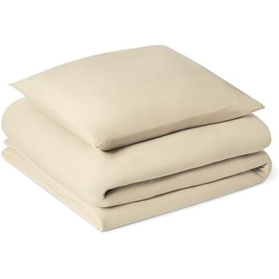 Amazon Bettwäsche 135x200 2teilig Vorgewaschene Mikrofaser, Extra Weich mit Knitter-Look, Bügelfrei, Bettbezug 135x200 cm & 1 Kissenbezug 80x80 cm, Beige Amazon Bettwäsche 135x200 2teilig Vorgewaschene Mikrofaser, Extra Weich mit Knitter-Look, Bügelfrei, Bettbezug 135x200 cm & 1 Kissenbezug 80x80 cm, Beige