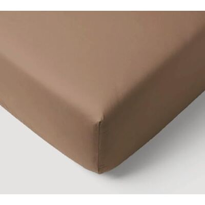 DODO Mon P Spannbettlaken, Jersey, Braun, 60 x 120 cm DODO Mon P Spannbettlaken, Jersey, Braun, 60 x 120 cm