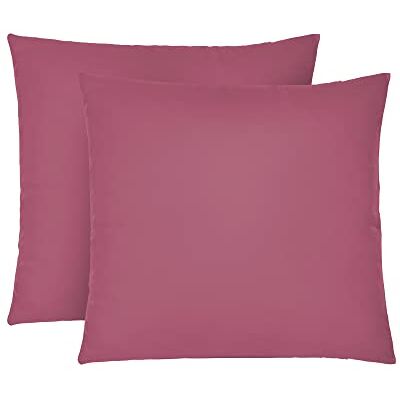 Biberna Jersey Kissenbezüge Set - 2 Stück - Lila Biberna Jersey Kissenbezüge Set - 2 Stück - Lila