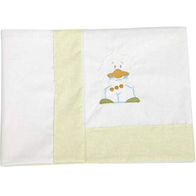 Babyline Bettlaken aus 100% Baumwolle, hypoallergen, atmungsaktiv und umweltfreundlich, weich, 3-teilig (Bettlaken, Spannbettlaken mit Gummizug und Kissen). 100 Entenschirm, Babyline Bettlaken aus 100% Baumwolle, hypoallergen, atmungsaktiv und umweltfreundlich, weich, 3-teilig (Bettlaken, Spannbettlaken mit Gummizug und Kissen). 100 Entenschirm,
