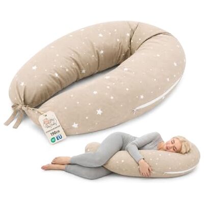 Totsy Baby Seitenschläferkissen Schlafkissen für Seitenschläfer 190 cm Kuschelkissen Pregnancy Pillow Pillows for Sleeping Lagerungskissen Langes Kissen mit Bezug Oeko-Tex Totsy Baby Seitenschläferkissen Schlafkissen für Seitenschläfer 190 cm Kuschelkissen Pregnancy Pillow Pillows for Sleeping Lagerungskissen Langes Kissen mit Bezug Oeko-Tex