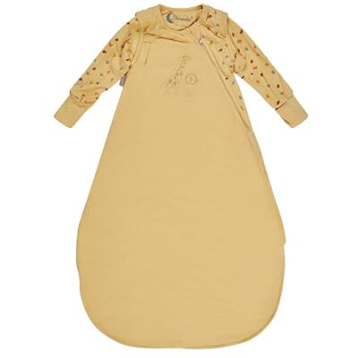Sterntaler Schlafsack mit Armen 110cm Giraffe & Löwe – Jersey, leicht wattiert – Abnehmbare Ärmel mit Klettverschluss, Stulpen 1,00 TOG – 2-Wege-Reißverschluss & Kabelöffnung – Baby Schlafsack Sterntaler Schlafsack mit Armen 110cm Giraffe & Löwe – Jersey, leicht wattiert – Abnehmbare Ärmel mit Klettverschluss, Stulpen 1,00 TOG – 2-Wege-Reißverschluss & Kabelöffnung – Baby Schlafsack