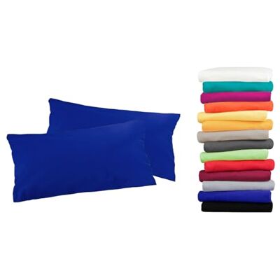 Moon 2er Pack Luxury Linon Kissenbezug 100% Baumwolle-royalblau-30x50 Moon 2er Pack Luxury Linon Kissenbezug 100% Baumwolle-royalblau-30x50