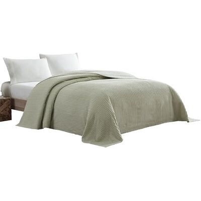 Beatrice Home Fashions Kanalkopfkissen Überwurf - King - Salbei - Bettüberwurf Beatrice Home Fashions Kanalkopfkissen Überwurf - King - Salbei - Bettüberwurf