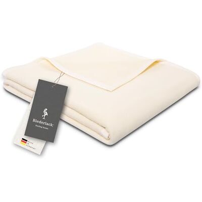 biederlack ® Flauschige Kuscheldecke Pure Cotton, Couch-Decke in 150x200 cm Made in Germany, schöne Sofadecke, Wohndecke aus 100% Baumwolle, warme Baumwolldecke, OEKO-TEX Made in Green biederlack ® Flauschige Kuscheldecke Pure Cotton, Couch-Decke in 150x200 cm Made in Germany, schöne Sofadecke, Wohndecke aus 100% Baumwolle, warme Baumwolldecke, OEKO-TEX Made in Green