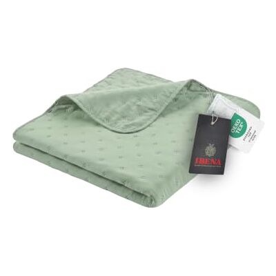 Ibena Arles Tagesdecke 220x250 cm grün Überwurf gesteppt für großes Bett Überwurfdecke für Bett & Sofa, dünne Decke einfarbig formstabil & pflegeleicht Bettüberwurf, dekoratives Wohnaccessoire Ibena Arles Tagesdecke 220x250 cm grün Überwurf gesteppt für großes Bett Überwurfdecke für Bett & Sofa, dünne Decke einfarbig formstabil & pflegeleicht Bettüberwurf, dekoratives Wohnaccessoire