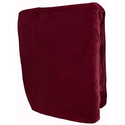 Leonado Vicenti Spannbettlaken 2er Set Bordeaux 140x200-160x200 warme kuschelige Premium Cashmere Touch Teddy Bettlaken Fleece Plüsch Betttuch Leonado Vicenti Spannbettlaken 2er Set Bordeaux 140x200-160x200 warme kuschelige Premium Cashmere Touch Teddy Bettlaken Fleece Plüsch Betttuch