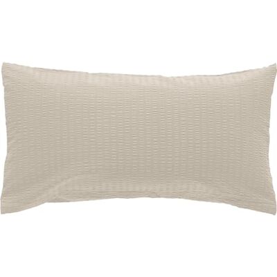 Erwin Müller Rosenheim - braun-beige - 40x80 cm - Seersucker - Kissenbezug Erwin Müller Rosenheim - braun-beige - 40x80 cm - Seersucker - Kissenbezug