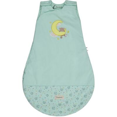 Sterntaler Babyschlafsack 44 cm Bär Bo, Polycotton mit Stickerei, Hydrocool-Futter, Wattierung, Zwei-Wege-Reißverschluss, Mesheinsatz für PrimaKlima, 50×32×2 cm, mintgrün, 1,50 TOG, Größe 44 Sterntaler Babyschlafsack 44 cm Bär Bo, Polycotton mit Stickerei, Hydrocool-Futter, Wattierung, Zwei-Wege-Reißverschluss, Mesheinsatz für PrimaKlima, 50×32×2 cm, mintgrün, 1,50 TOG, Größe 44