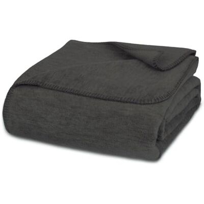Glart Kuscheldecke uni grau, 130x170 cm, weich & warm, extra flauschig als Sofadecke, Wohndecke für Sofa oder Kinderbett, Plüsch-Überwurf ohne Ärmel Glart Kuscheldecke uni grau, 130x170 cm, weich & warm, extra flauschig als Sofadecke, Wohndecke für Sofa oder Kinderbett, Plüsch-Überwurf ohne Ärmel