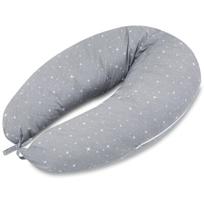 Totsy Baby Körperkissen 190 cm Lagerungskissen für Erwachsene – langes Body Pillow Komfortkissen zum Lesen und Anlehnen mit abnehmbarem Bezug Reißverschluss Galaxie Oeko-Tex Totsy Baby Körperkissen 190 cm Lagerungskissen für Erwachsene – langes Body Pillow Komfortkissen zum Lesen und Anlehnen mit abnehmbarem Bezug Reißverschluss Galaxie Oeko-Tex