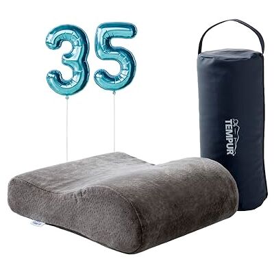 TEMPUR Reisekissen Memory Foam, ergonomisches Reise-Nackenkissen inkl. Tragetasche, Anthrazit, Größe 25 x 31 x 10/7 cm TEMPUR Reisekissen Memory Foam, ergonomisches Reise-Nackenkissen inkl. Tragetasche, Anthrazit, Größe 25 x 31 x 10/7 cm