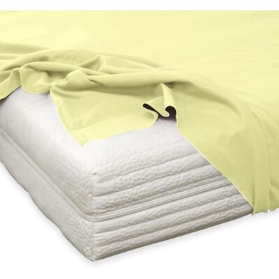 Traumschlaf Feinbiber Haustuch Bettlaken – warmes Winter-Bettlaken aus 100% Baumwolle, flauschig weich, ohne Spannumrandung, geeignet für Matratzen bis ca. – 30 cm 220x260 cm – vanille Traumschlaf Feinbiber Haustuch Bettlaken – warmes Winter-Bettlaken aus 100% Baumwolle, flauschig weich, ohne Spannumrandung, geeignet für Matratzen bis ca. – 30 cm 220x260 cm – vanille