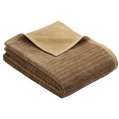 Ibena Fano Sesselschoner 050x200 cm – Sesselschutz braun Camel, toller Sessel Schoner aus hochwertiger Baumwollmischung, kuschelweich und pflegeleicht Ibena Fano Sesselschoner 050x200 cm – Sesselschutz braun Camel, toller Sessel Schoner aus hochwertiger Baumwollmischung, kuschelweich und pflegeleicht