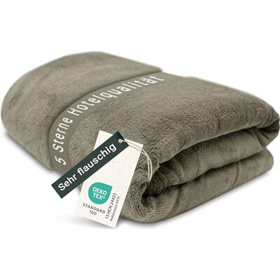 ZOLLNER Kuscheldecke flauschig in 220x240 cm super kuschelige und warme Sofadecke waschbar bis 95°C atmungsaktive Mikrofaser in Stone Hotelwäschequalität Oeko Tex® Zertifiziert ZOLLNER Kuscheldecke flauschig in 220x240 cm super kuschelige und warme Sofadecke waschbar bis 95°C atmungsaktive Mikrofaser in Stone Hotelwäschequalität Oeko Tex® Zertifiziert