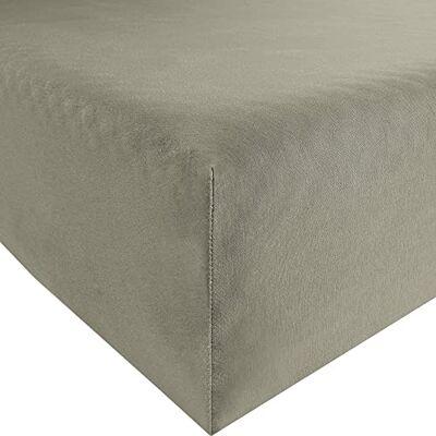 Erwin Müller Spannbettlaken Freising Elasthan-Jersey-Stretch dehnbar, antipilling, bügelfrei, Rundumgummi Taupe Größe 80x200 cm 80x220 cm Erwin Müller Spannbettlaken Freising Elasthan-Jersey-Stretch dehnbar, antipilling, bügelfrei, Rundumgummi Taupe Größe 80x200 cm 80x220 cm