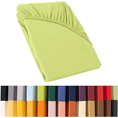 CelinaTex Spannbettlaken für Topper - Feuchtigkeitsbeständiger Baumwoll-Jersey - 90x200 cm CelinaTex Spannbettlaken für Topper - Feuchtigkeitsbeständiger Baumwoll-Jersey - 90x200 cm