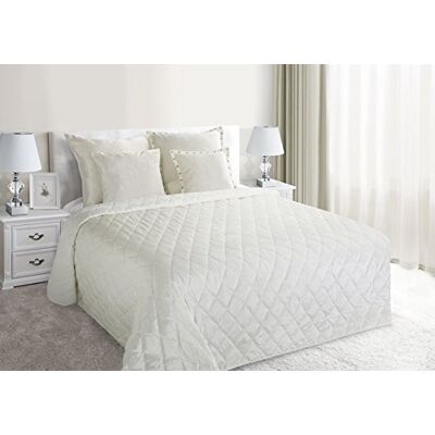 Eurofirany Tagesdecke, Polyester, Cremig, 170 x 210 cm, 1 Einheiten Eurofirany Tagesdecke, Polyester, Cremig, 170 x 210 cm, 1 Einheiten