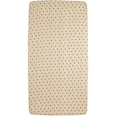 MEYCO Baby Spannbettlaken für Kinderbett 70x140cm Jersey Spannbetttuch 100% Baumwolle Oeko Tex Zertifiziert Rundum-Gummizug, atmungsaktiv Sweet Heart Warmer Sandton MEYCO Baby Spannbettlaken für Kinderbett 70x140cm Jersey Spannbetttuch 100% Baumwolle Oeko Tex Zertifiziert Rundum-Gummizug, atmungsaktiv Sweet Heart Warmer Sandton