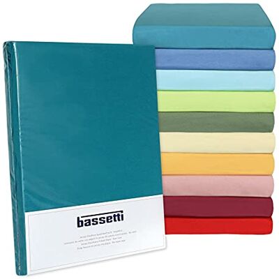 Bassetti Spannbettlaken Uni Einfarbig Fuchsia 90x190-100x220 Bassetti Spannbettlaken Uni Einfarbig Fuchsia 90x190-100x220
