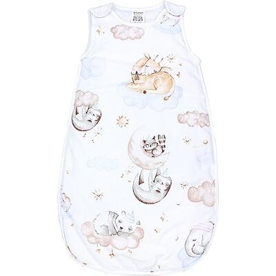 TupTam Baby Schlafsack 2,5 TOG – Ärmellos, Seitenzip, OEKO-TEX TupTam Baby Schlafsack 2,5 TOG – Ärmellos, Seitenzip, OEKO-TEX