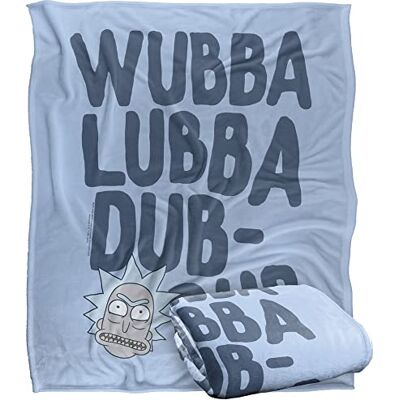 LOGOVISION RICK AND MORTY Silky Touch Kuscheldecke, superweich, 152 x 127 cm LOGOVISION RICK AND MORTY Silky Touch Kuscheldecke, superweich, 152 x 127 cm