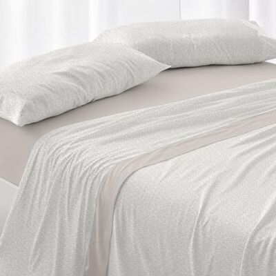 Blanco Velvelina®-Bettlaken Bett 150 cm (+ verfügbare Größen) Design 007 Farbe Beige (150 x 190/200 cm) Blanco Velvelina®-Bettlaken Bett 150 cm (+ verfügbare Größen) Design 007 Farbe Beige (150 x 190/200 cm)