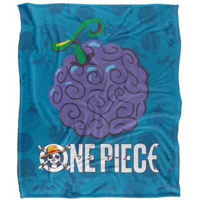 One Piece Gumgum Fruit Superweiche Kuscheldecke mit seidigem Griff 152 X 127 cm One Piece Gumgum Fruit Superweiche Kuscheldecke mit seidigem Griff 152 X 127 cm