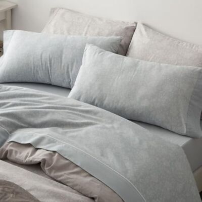 Blanco Bettwäsche aus Baumwollflanell Bett von 180 cm (+ verfügbare Größen) Design 575 Blau (180 x 190/200 cm) Blanco Bettwäsche aus Baumwollflanell Bett von 180 cm (+ verfügbare Größen) Design 575 Blau (180 x 190/200 cm)