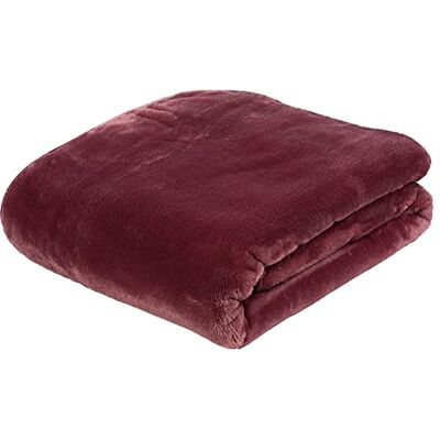 Gözze Premium Cashmere-Feeling Wohn- und Kuscheldecke, 500 g/m², 180 x 220 cm Beere Gözze Premium Cashmere-Feeling Wohn- und Kuscheldecke, 500 g/m², 180 x 220 cm Beere