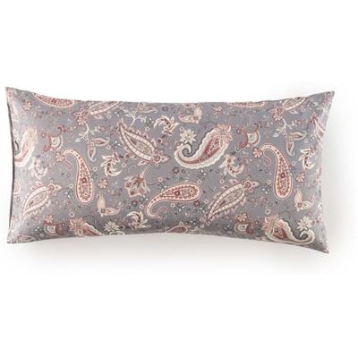 Bassetti MONNALISA KHBW Kissenhülle aus 100% Baumwolle in der Farbe Grigio G1, Maße: 40x80 cm 9333316 Bassetti MONNALISA KHBW Kissenhülle aus 100% Baumwolle in der Farbe Grigio G1, Maße: 40x80 cm 9333316