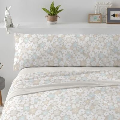 Blanco Bettwäsche aus Coralina-Stoff Bett von 135 cm (+ verfügbare Größen) Design 995 Beige (135 x 190/200 cm) Blanco Bettwäsche aus Coralina-Stoff Bett von 135 cm (+ verfügbare Größen) Design 995 Beige (135 x 190/200 cm)