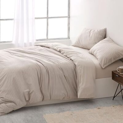 Blanco Bettbezüge von Velvelina 135 cm breites Bett (+ verfügbare Größen) Design 005 Beige (135 x 190/200 cm) Blanco Bettbezüge von Velvelina 135 cm breites Bett (+ verfügbare Größen) Design 005 Beige (135 x 190/200 cm)