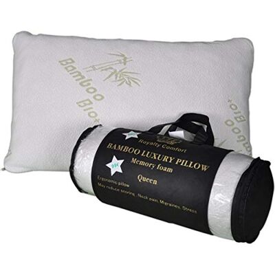 Royalty Comfort Herzberg HG5076BM Kopfkissen – Kissen – Luxus-Kissen aus Bambus – 50 x 76 cm – 40% Bambus-Viskose und 60% Polyester – Herzberg HG5076BM Royalty Comfort Herzberg HG5076BM Kopfkissen – Kissen – Luxus-Kissen aus Bambus – 50 x 76 cm – 40% Bambus-Viskose und 60% Polyester – Herzberg HG5076BM