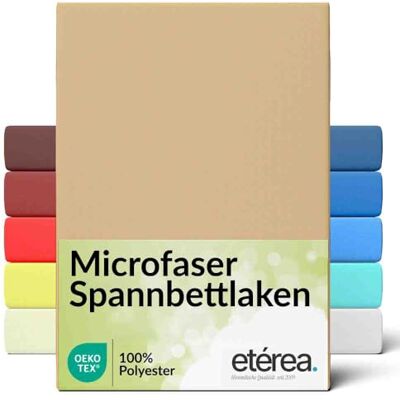etérea Himmlische Qualität etérea Jersey Spannbettlaken 90x200-100x200 cm Sand für 15-25 cm Steghöhe 100% Microfaser Oekotex Bettbezug Matratzen Bezug Bettlaken 90x200cm 100x200cm Beige etérea Himmlische Qualität etérea Jersey Spannbettlaken 90x200-100x200 cm Sand für 15-25 cm Steghöhe 100% Microfaser Oekotex Bettbezug Matratzen Bezug Bettlaken 90x200cm 100x200cm Beige