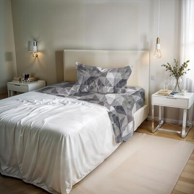Datex-TradeSRL Baumwoll Bettwäsche-Set - Elegantes Schlafzimmer Datex-TradeSRL Baumwoll Bettwäsche-Set - Elegantes Schlafzimmer