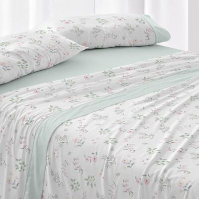 Blanco Bettwäsche aus Baumwolle Bett von 150 bis 160 cm (+ verfügbare Größen) Design 634 Wasserfarbe (150-160 x 190/200 cm) Blanco Bettwäsche aus Baumwolle Bett von 150 bis 160 cm (+ verfügbare Größen) Design 634 Wasserfarbe (150-160 x 190/200 cm)