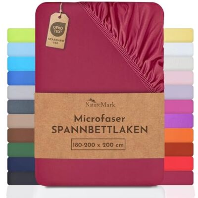 NatureMark Mikrofaser Bettlaken - Verschiedene Größen & Farben NatureMark Mikrofaser Bettlaken - Verschiedene Größen & Farben