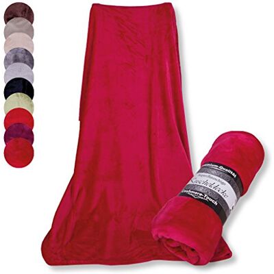 Bestlivings Kuscheldecken Flauschdecke Wohndecke Cashmere Touch Auswahl: 130x170 cm Beere Himbeere Bestlivings Kuscheldecken Flauschdecke Wohndecke Cashmere Touch Auswahl: 130x170 cm Beere Himbeere