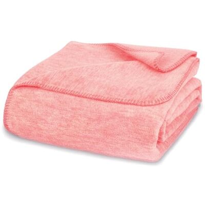 Glart Kuscheldecke uni altrosa 130x170 cm, weich & warm, extra flauschig als Sofadecke, Wohndecke, Tagesdecke, rosa Sofaüberwurf ohne Ärmel Glart Kuscheldecke uni altrosa 130x170 cm, weich & warm, extra flauschig als Sofadecke, Wohndecke, Tagesdecke, rosa Sofaüberwurf ohne Ärmel