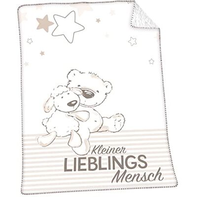 Herding Baby Best Kuscheldecke Soft-Plush, Kleiner Lieblingsmensch, 75 x 100 cm Herding Baby Best Kuscheldecke Soft-Plush, Kleiner Lieblingsmensch, 75 x 100 cm