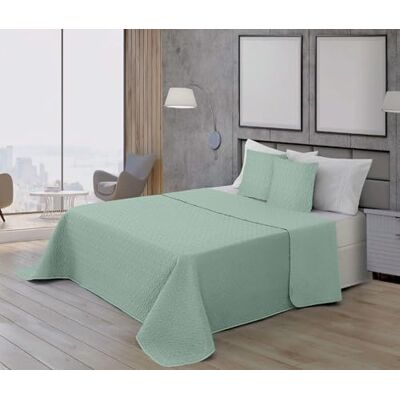 BL BELUM Belum Bouti-Tagesdecke Microsatin, 100 g, Modell Aqua, für Betten von 150/160 cm (250 x 270 cm), extra weiche Bouti-Tagesdecke für Frühling, Sommer, Herbst und Winter BL BELUM Belum Bouti-Tagesdecke Microsatin, 100 g, Modell Aqua, für Betten von 150/160 cm (250 x 270 cm), extra weiche Bouti-Tagesdecke für Frühling, Sommer, Herbst und Winter