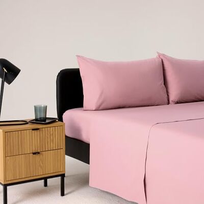Bassetti Bettwäsche-Set für Doppelbett, Puder, 100% Baumwolle, 240 x 280 cm Bassetti Bettwäsche-Set für Doppelbett, Puder, 100% Baumwolle, 240 x 280 cm